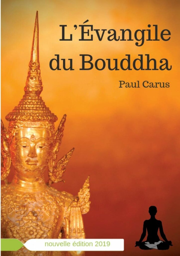 Livre L'Evangile du Bouddha - Paul Carus - couverture