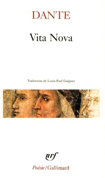 Livre Vita Nova - Dante - couverture