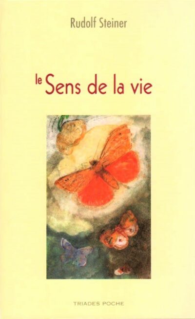 Livre Le Sens de la Vie - Steiner - couverture