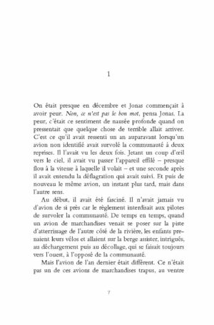 Livre Le Passeur - Lois Lowry - int1