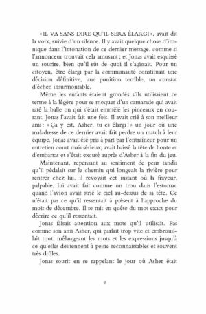 Livre Le Passeur - Lois Lowry - Int3