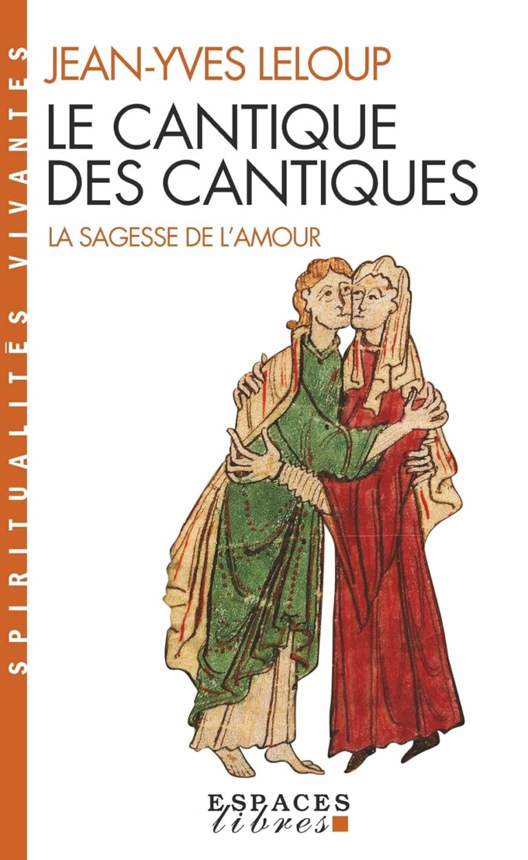 Livre Le Cantique des Cantiques - Jean Yves Leloup - couverture