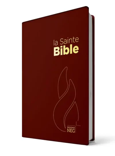 Bible Segond NEG Grenat - couverture