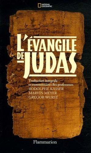 Livre L'Evangile de Judas grand format -couverture