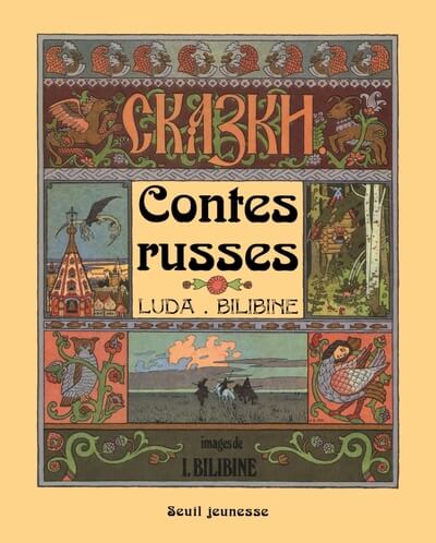 Livre Contes russes - couverture