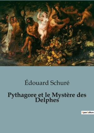 Livre Pythagore et le mystère des Delphes - Edouard Schuré - couverture